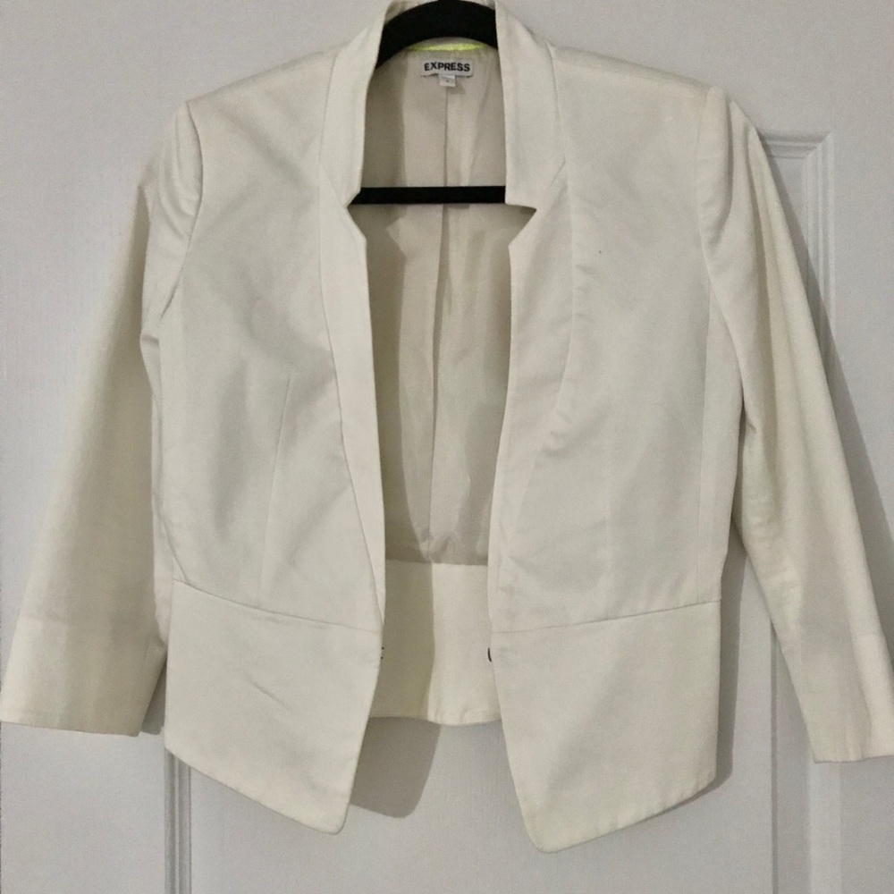 White Express Blazer